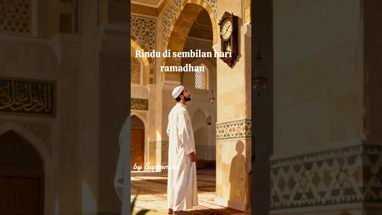 Rindu di sembilan hari ramadhan #lagureligi