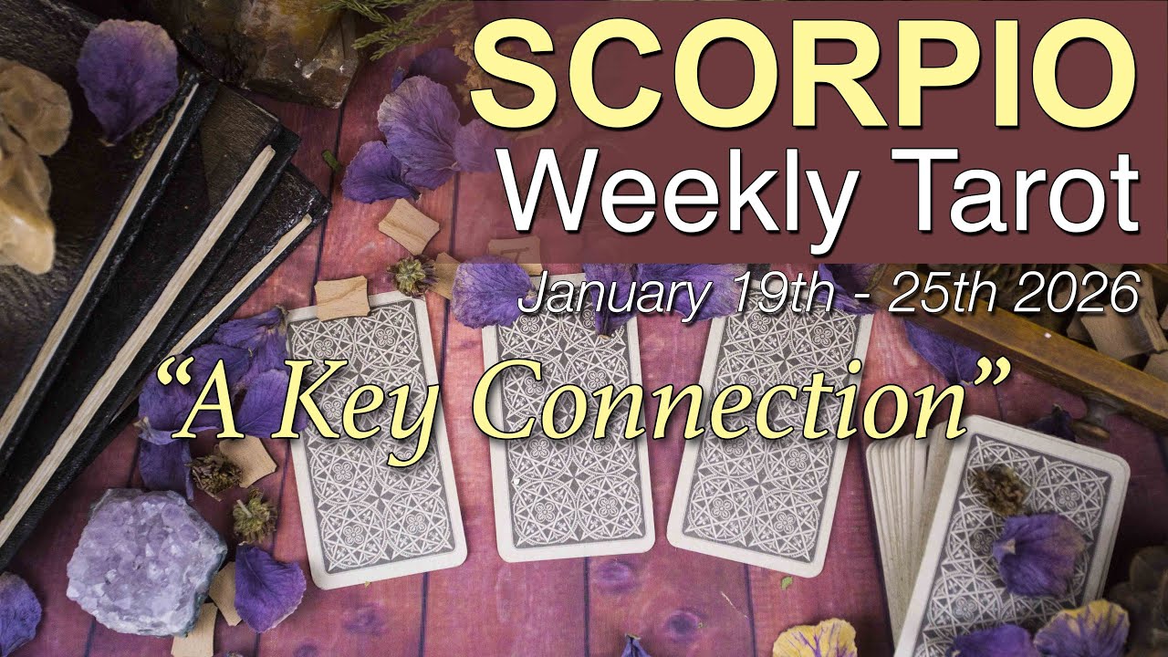 SCORPIO Weekly Tarot 'SHINING THE LAMP!