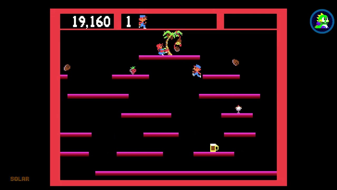 Zoo Keeper - Quickplay of an 1983 Arcade game