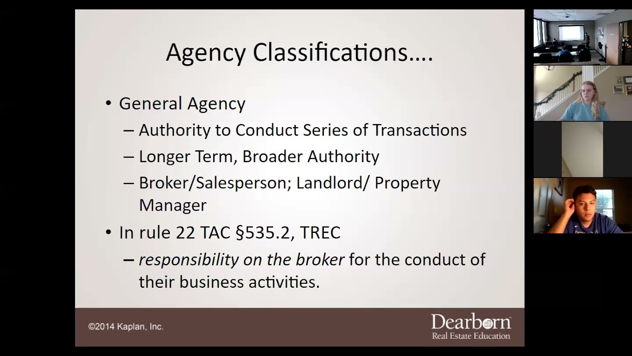 Law of Agency - Chapter 2 Lecture