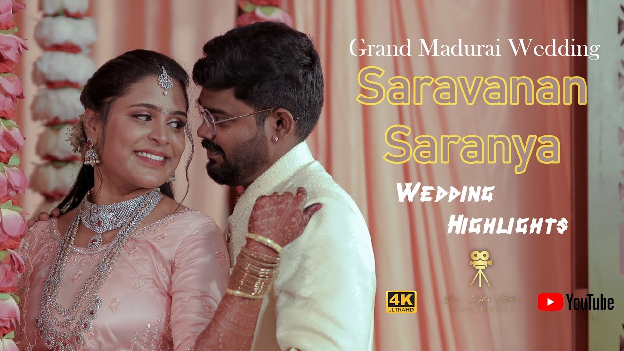 Saravanan Saranya Wedding Highlights | Grand Madurai Wedding | 2022 | Epic Lights Studios