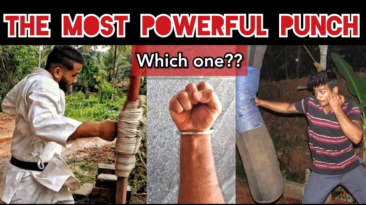 🔥What's the most POWERFUL PUNCH ?💥💪