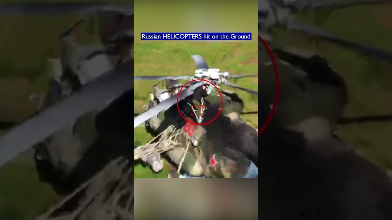 Беспилотник-камикадзе RAM-2X сбил российские вертолеты Ми-28 и Ми-8 на земле!!