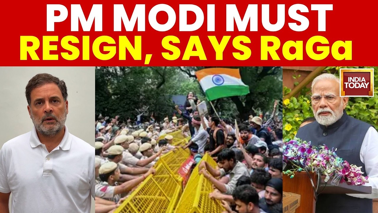 CJP Protest News: Rahul Gandhi Slams PM Modi On Police Action Against Students | India Today