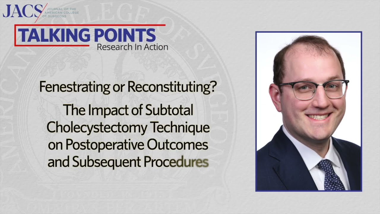 Subtotal Cholecystectomy Use and Outcomes | JACS