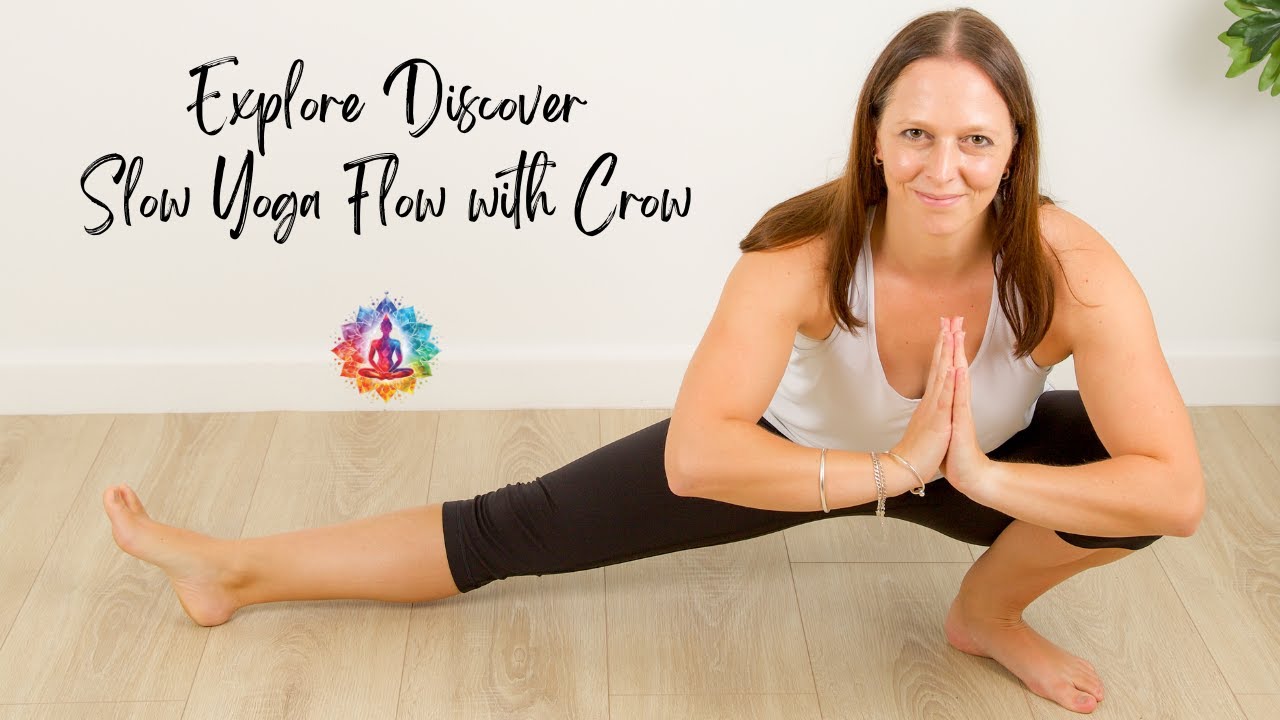 Slow Yoga Flow with Crow Pose