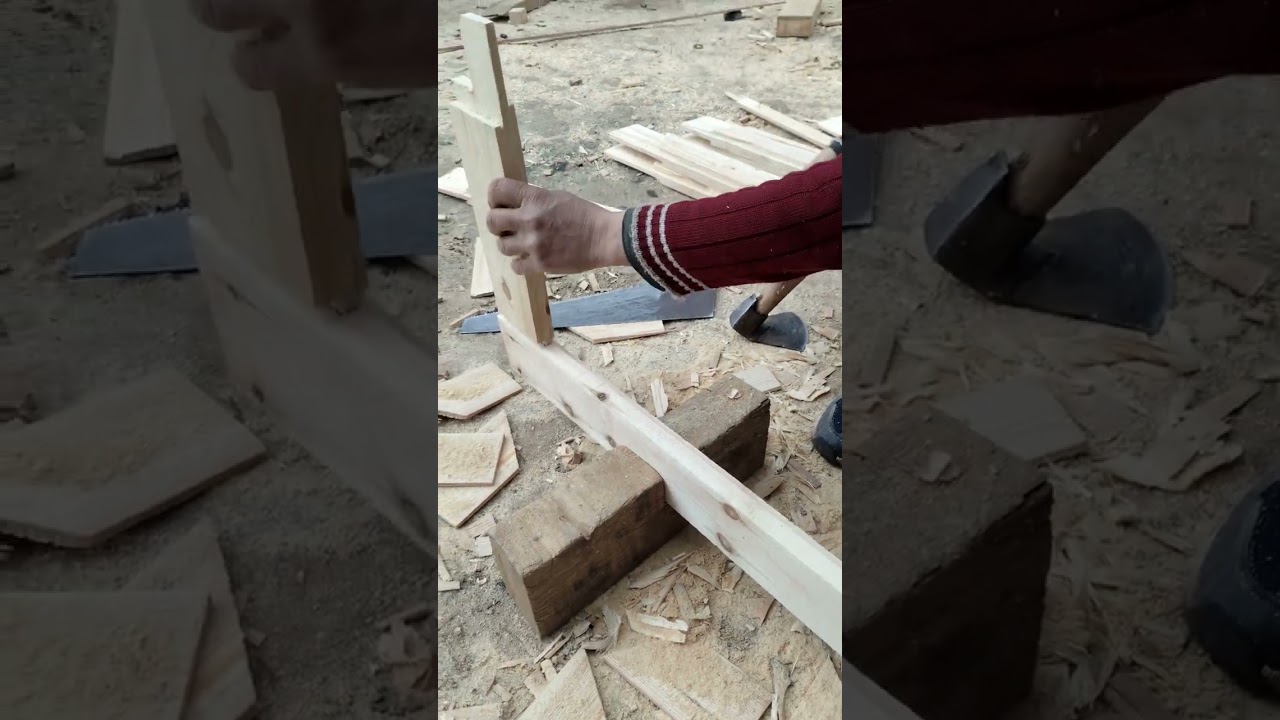Making Wooden window work by Akb 🪟🚪 #likecommentshareandsubscribe #wooddesigner #woodworkingmachine 
