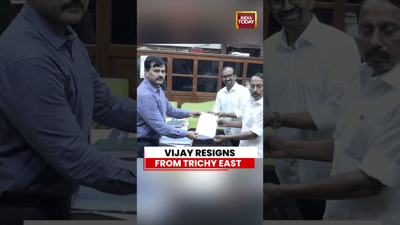 Tamil Nadu CM Vijay Steps Down From Tiruchirappalli East Seat After CM Oath | TVK | Thalapathy