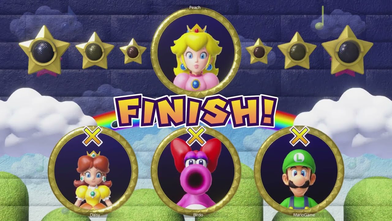 Mario Party Superstars | Luigi vs Birdo vs Daisy vs Peach #641 Turns 10 (Player 1)‎