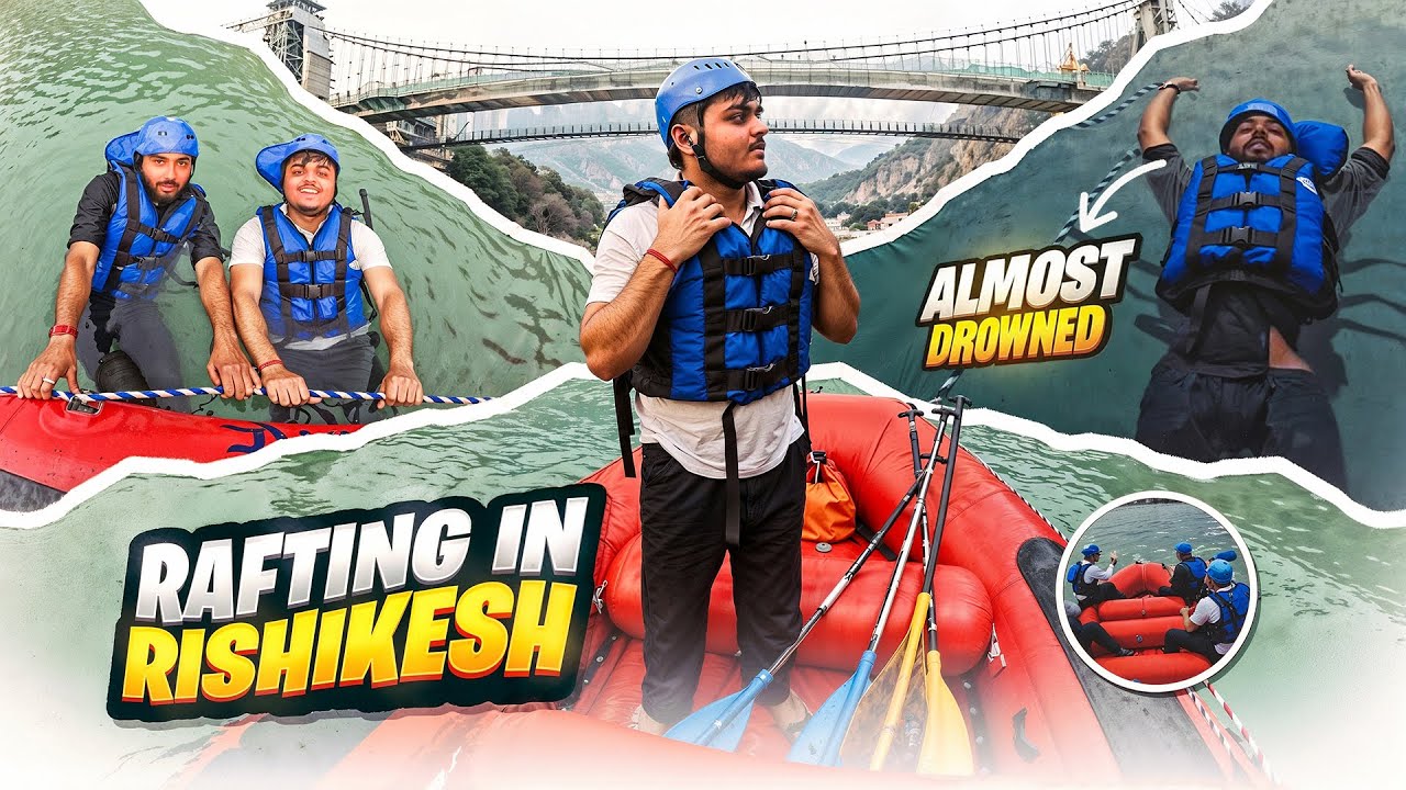 Extreme River Rafting in Rishikesh 💥 | Full Adventure Vlog