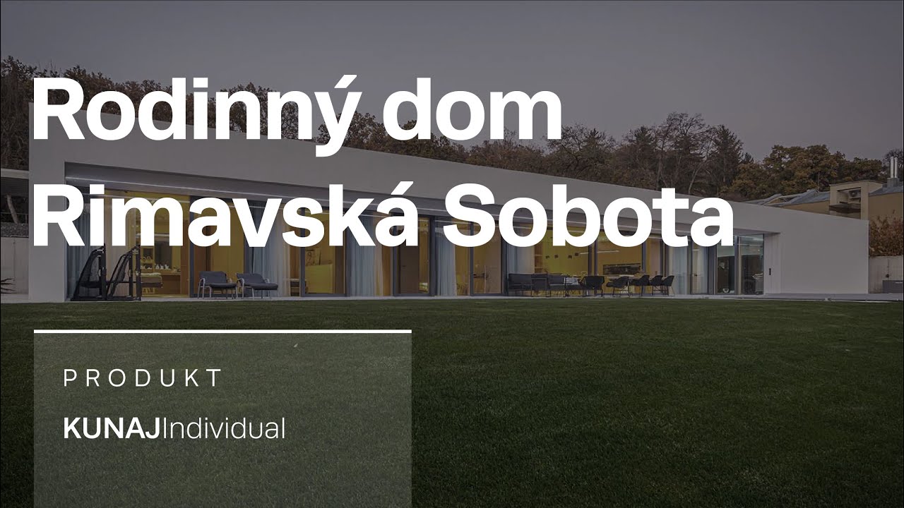 Drevohloníkové okná a kompletný interiér KUNAJ Individual - Rimavská Sobota