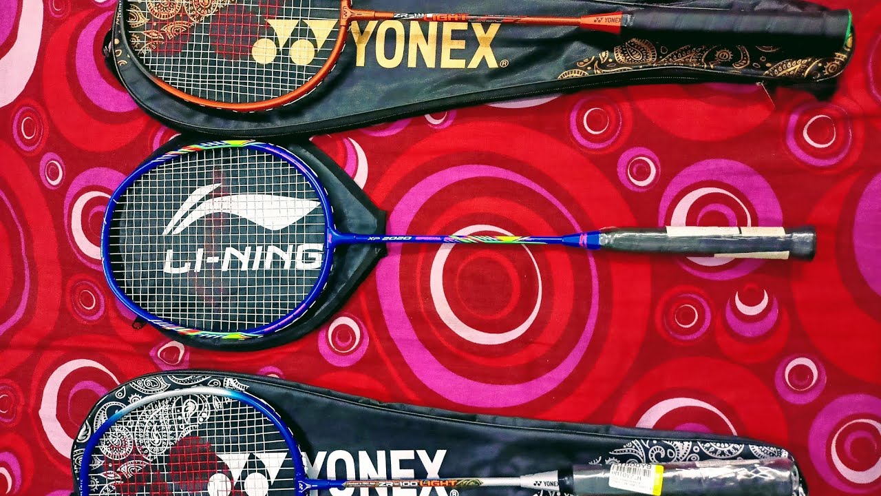 Yonex ZR-111 Light vs Li Ning XP 2020 Special Edition vs Yonex ZR-100 Light | Badminton Racket 🔥🏸🇮🇳