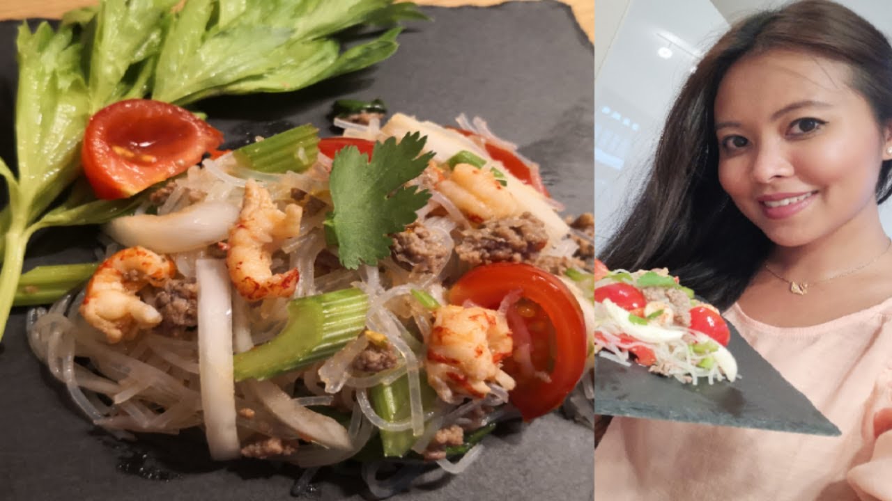 ChaniCook - Yum Wun Sen Glasnudelsalat/ thailändisches Gericht