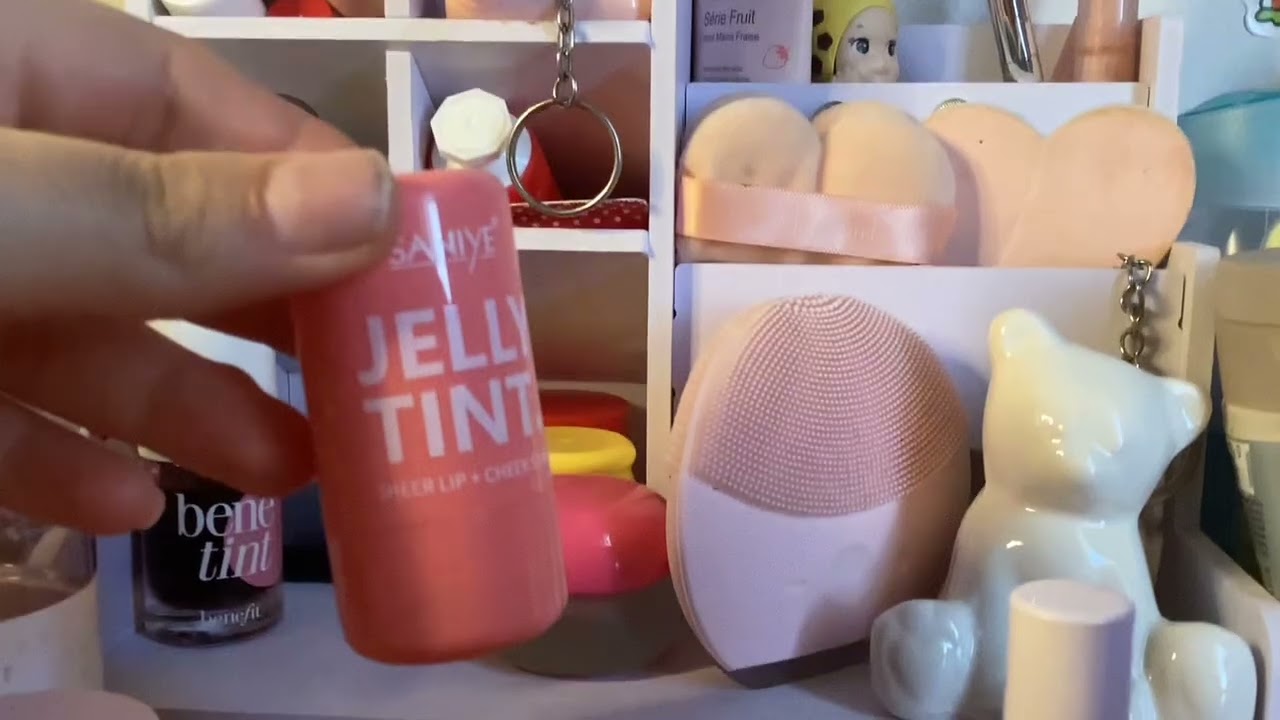 Tour de mi escritorio🧁skincare, makeup, cositas lindas