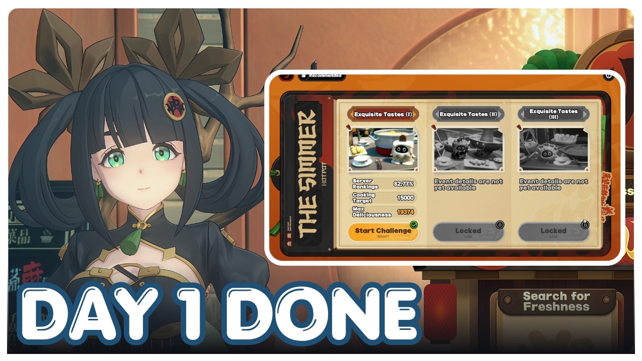 Chronicle of Simmering Flavors Day 1 - Exquisite Taste (Full Clear) | ZZZ 2.7