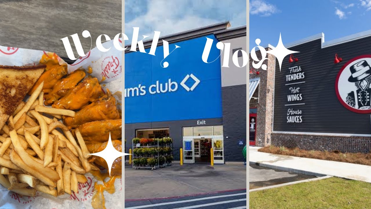 VLOG | A Day In My Life + Running Errands + Shopping Households #shopping #slimchicken #samclub 