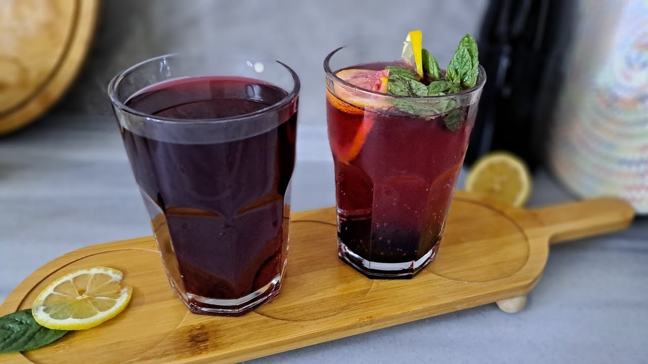طريقة عمل شراب الكركديه المركز (الفيمتو) من أطيب المشروبات الرمضانية