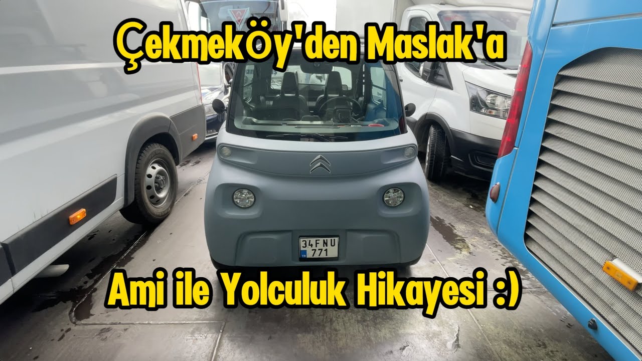 Ami’yi Maslak’a Götürdüm: Proje Başlıyor!
