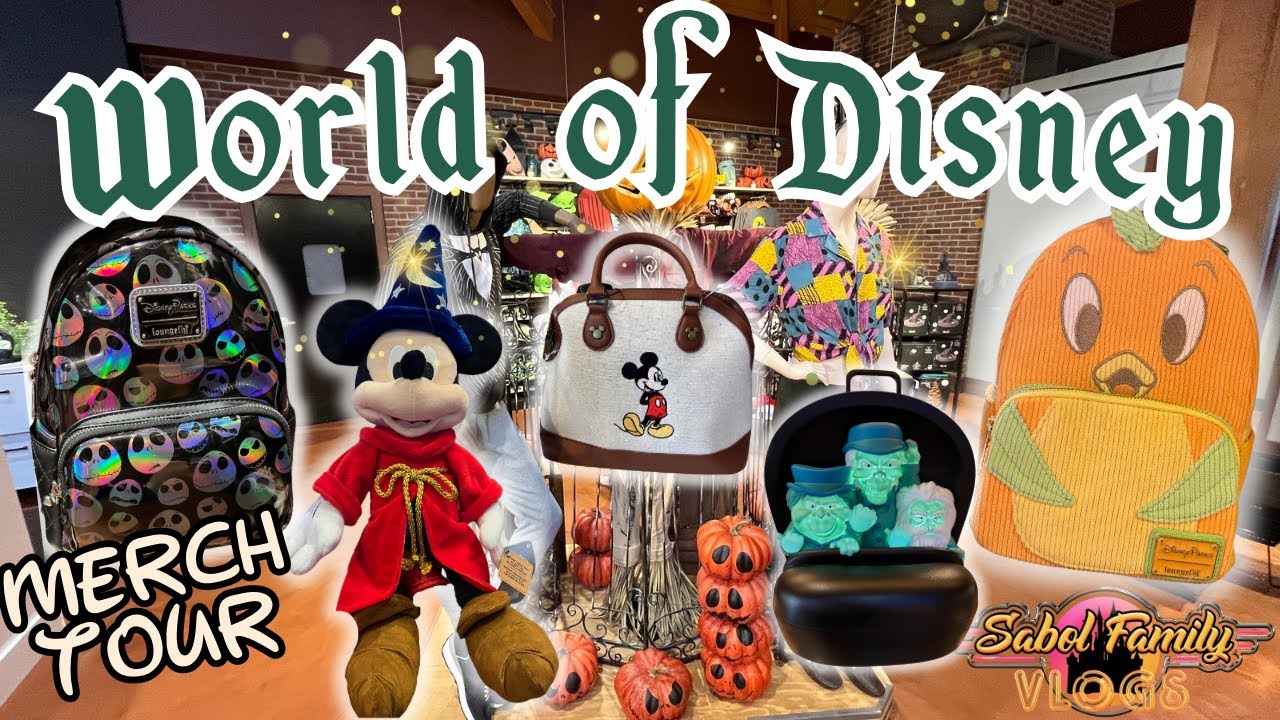 WORLD OF DISNEY NEW MERCHANDISE TOUR | August 2025 ~ Disney Springs! Walt Disney World Shopping!