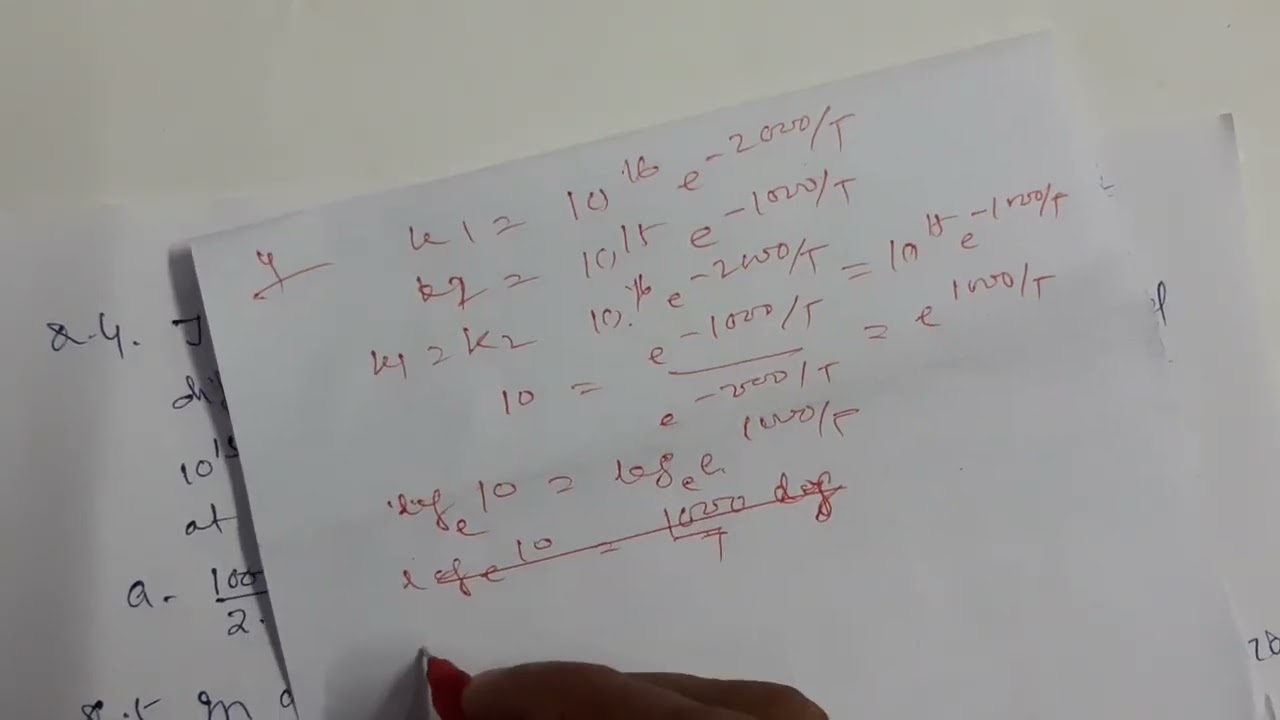 Solved MCQ on Chemical Kinetics#Dr Surjyanarayan Panda/Solved chemistry MCQ for JEE/NEET/CBSE/ICSE