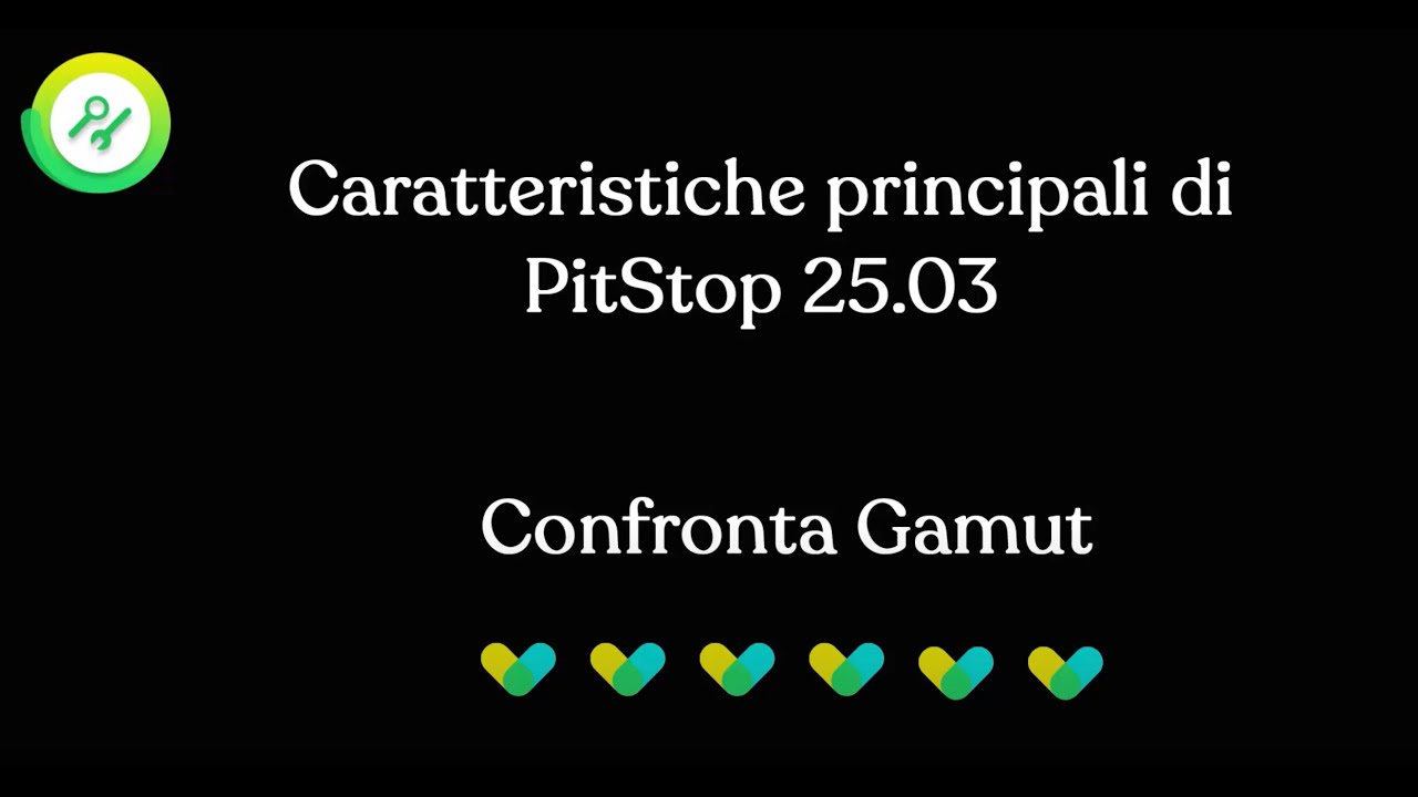 Caratteristiche principali di PitStop 25.03 - Confronta Gamut