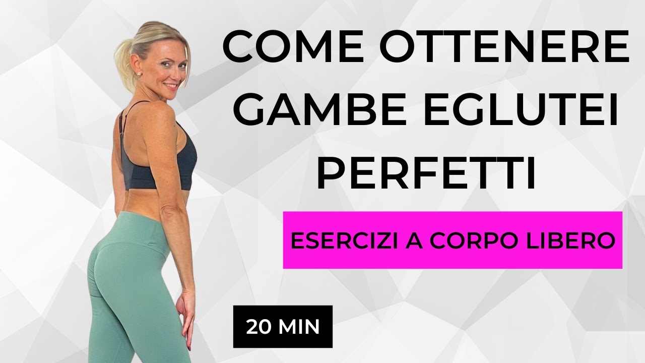 Come Ottenere Gambe e Glutei Perfetti Esercizi Esplosivi per Donne! Allenamento al Femminile Intenso