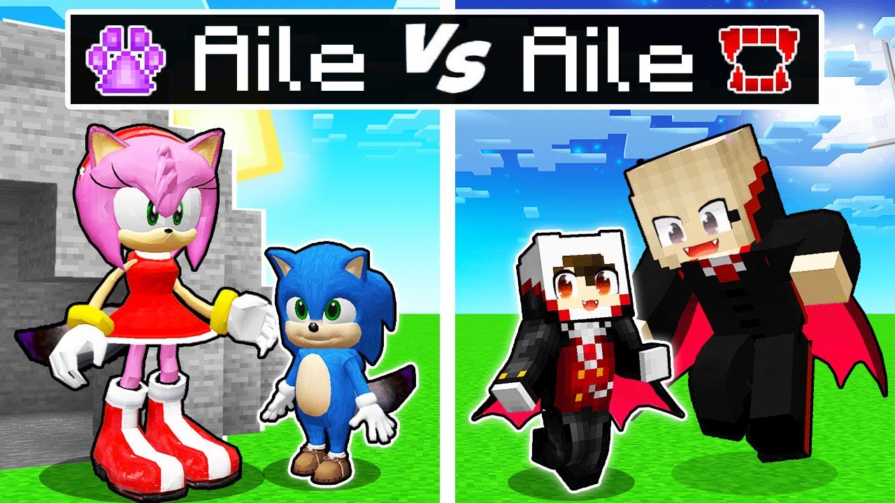 VAMPİR AİLESİ VS KURT AİLESİ 😱 Minecraft