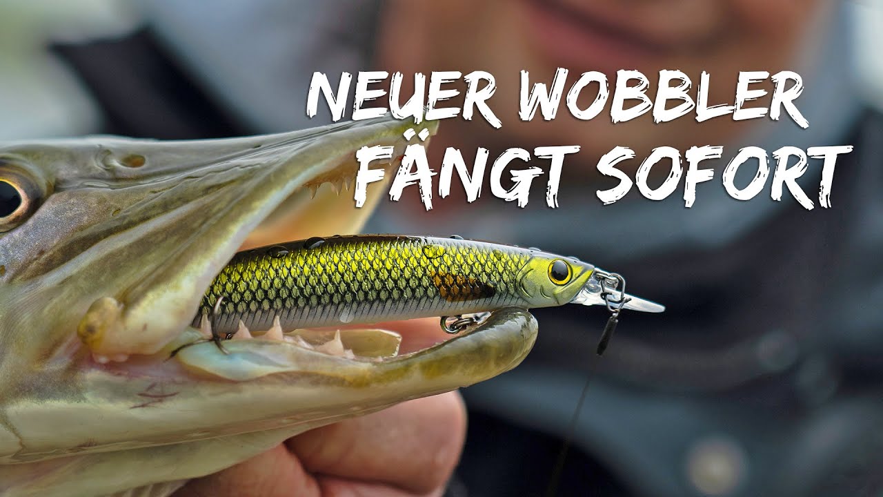Twitchen im Baggersee: So fängst Du Hechte mit Wobbler