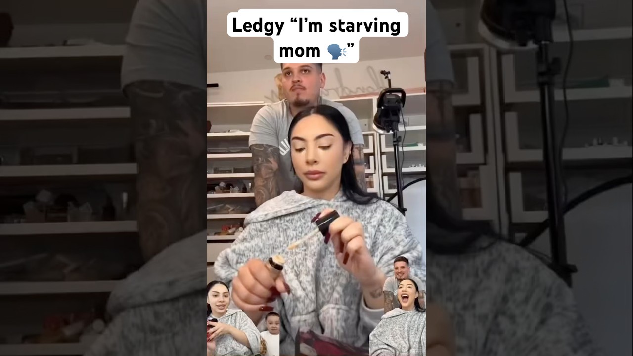 Ledgy “I’m starving mom 🗣️” 