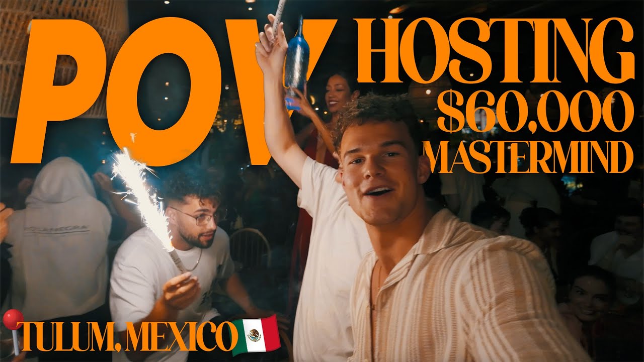 I hosted a $60k private client retreat in Tulum at 22
