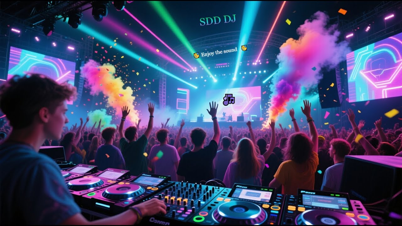 SDD DJ Techno party at the club  Techno