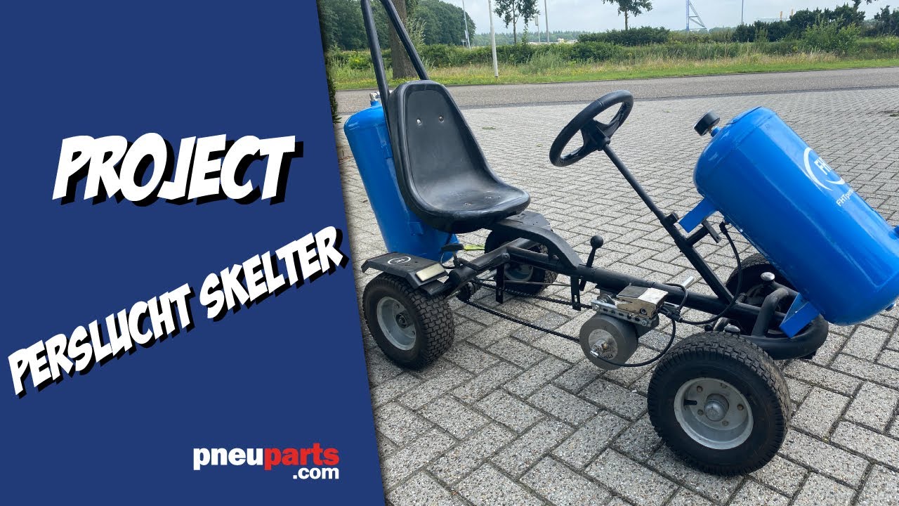 Pneuparts project - perslucht skelter