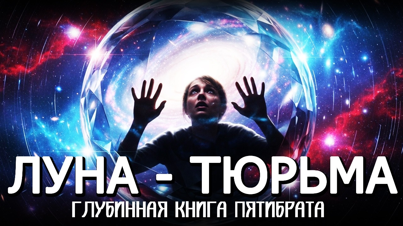 🪞 ЛУНА - КОРАБЛЬ, ТЫ - РАБ ИНОПЛАНЕТЯН 🌗 ЛЕКЦИЯ ДЛЯ СНА