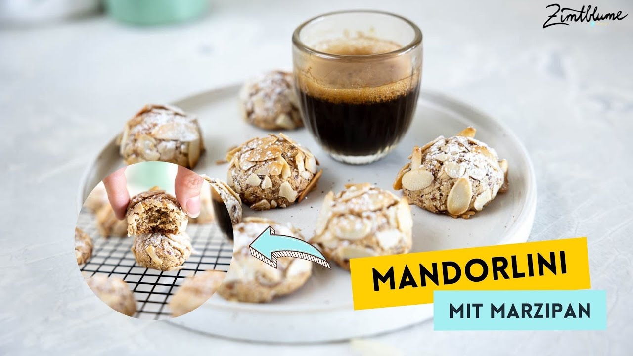 Mandorlini: Italienisches Geb&auml;ck mit Marzipan und Mandeln