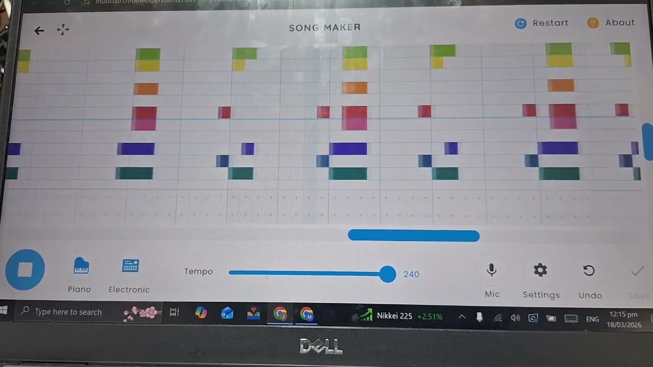 [Credits to @truerileyy] Rush F made in Chrome Music Lab (Remake) (no overlay) [by @truerileyy]