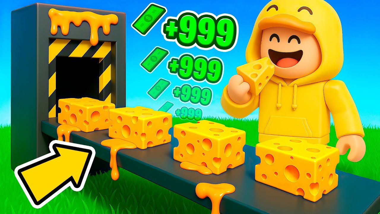 Ik BOUW Een €9,381,567 Kaasfabriek In Roblox!