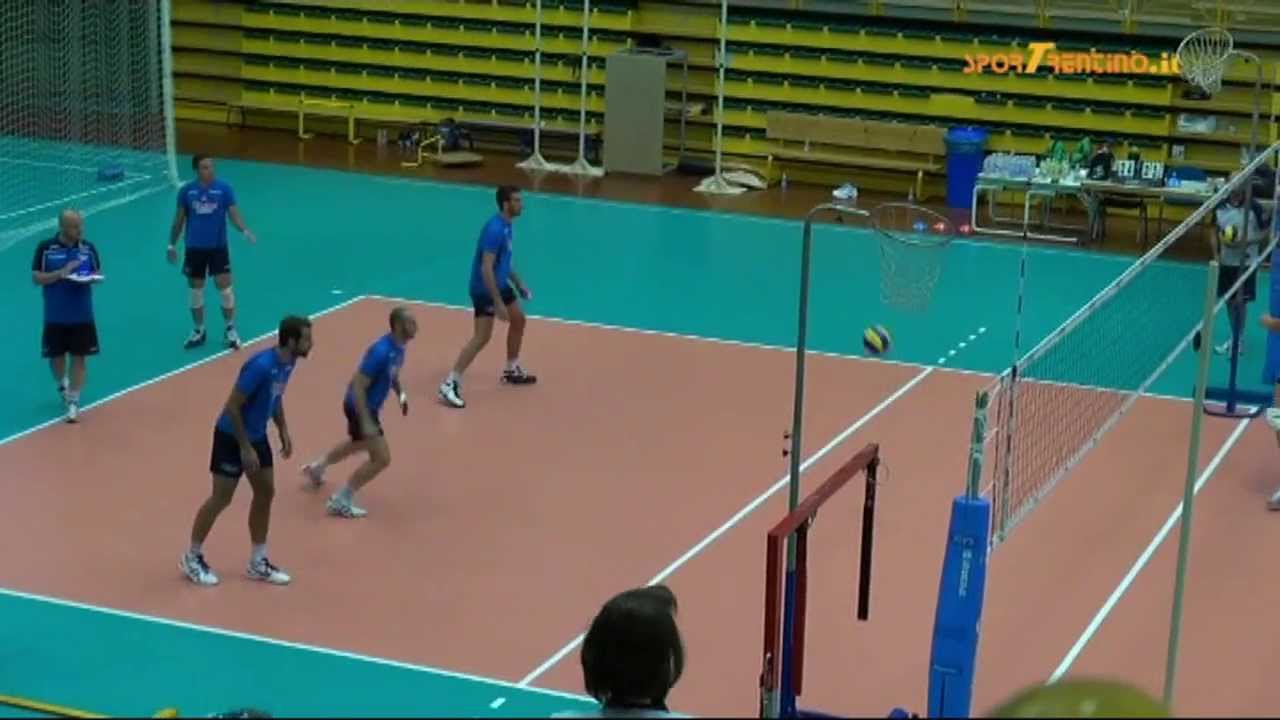Volley, l'Italia a Cavalese: gli azzurri al lavoro