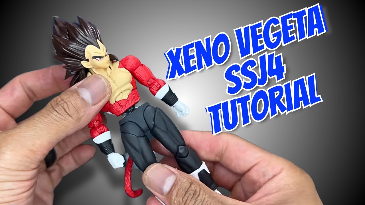 Making the BEST SSJ4 Vegeta Figure
