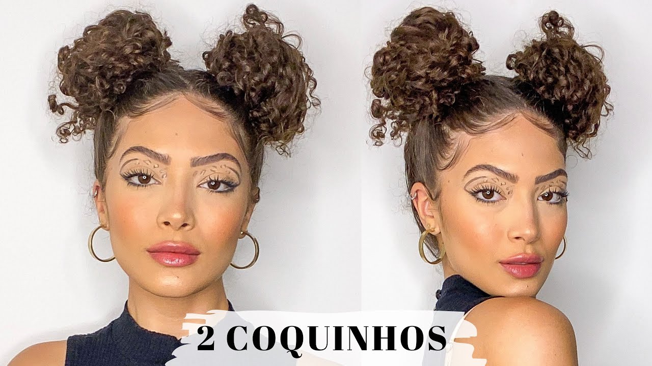 TUTORIAL DE PENTEADO : 2 COQUINHOS