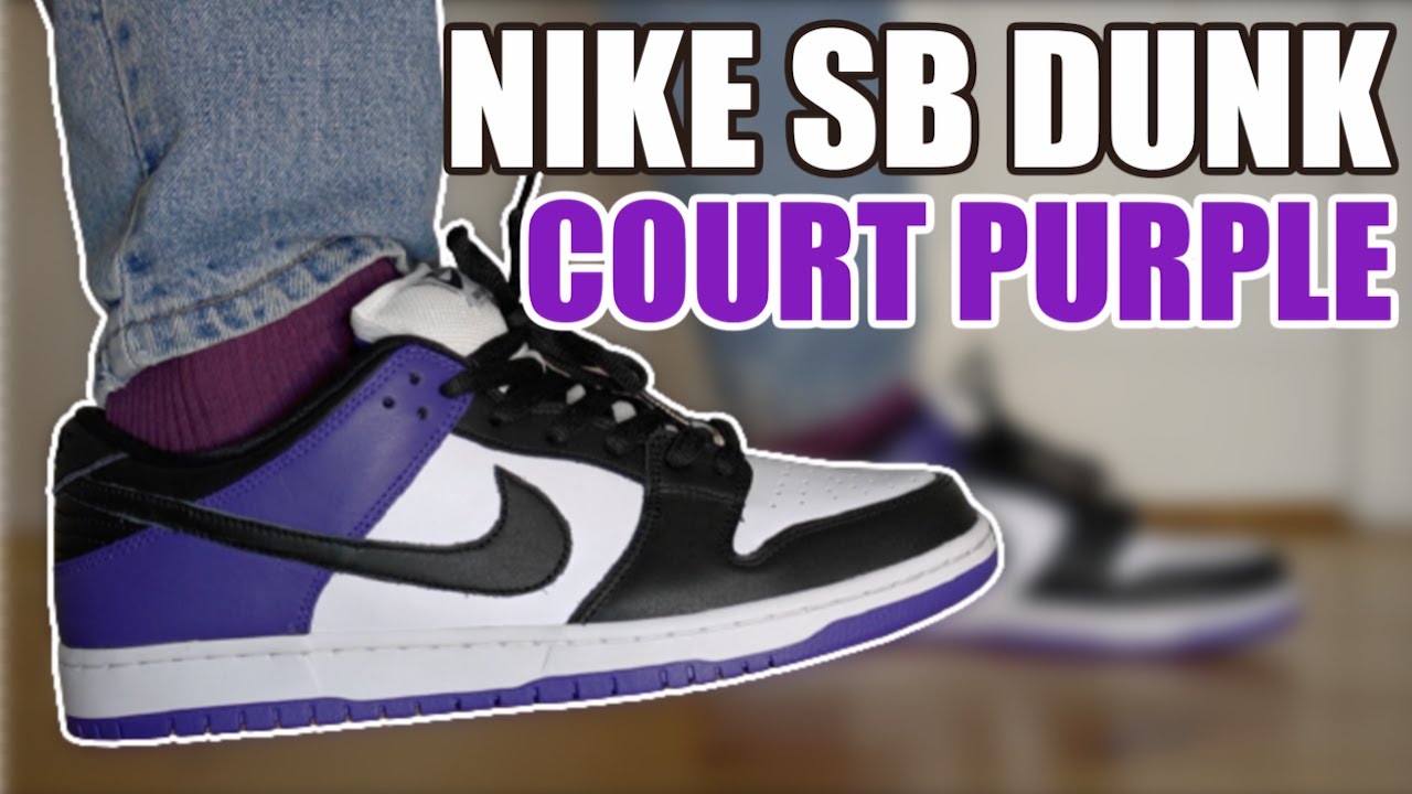 NIKE SB DUNK LOW COURT PURPLE REVIEW & ON FEET + SIZING & RESELL PREDICTIONS