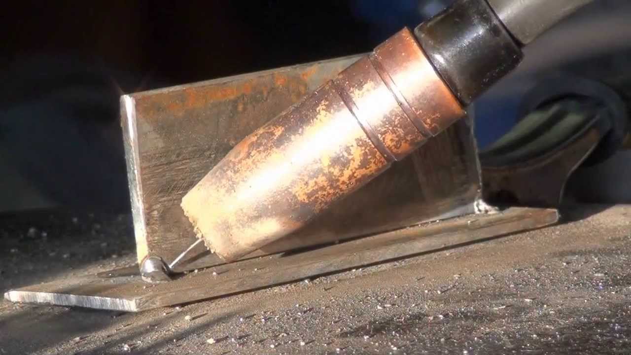 Harbor Freight MIG 170 Flux Core Welding 1/8 Steel
