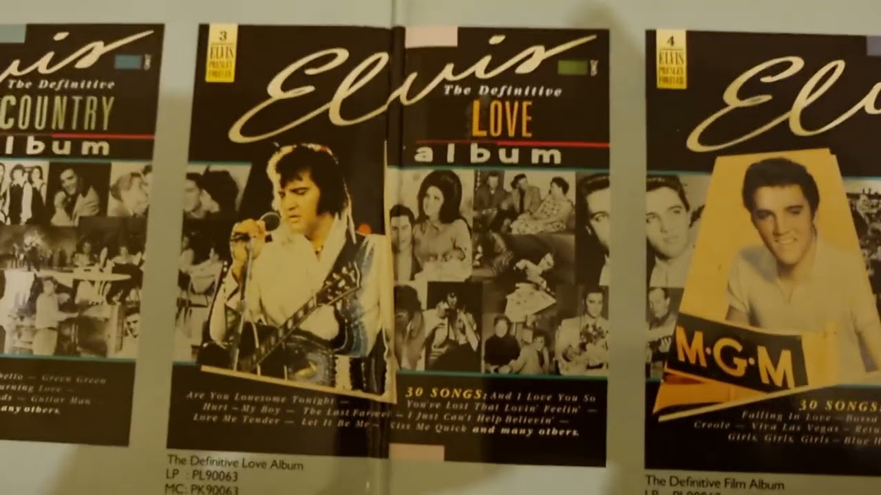 Elvis The Definitive Country Album 1987 vinyl review.
