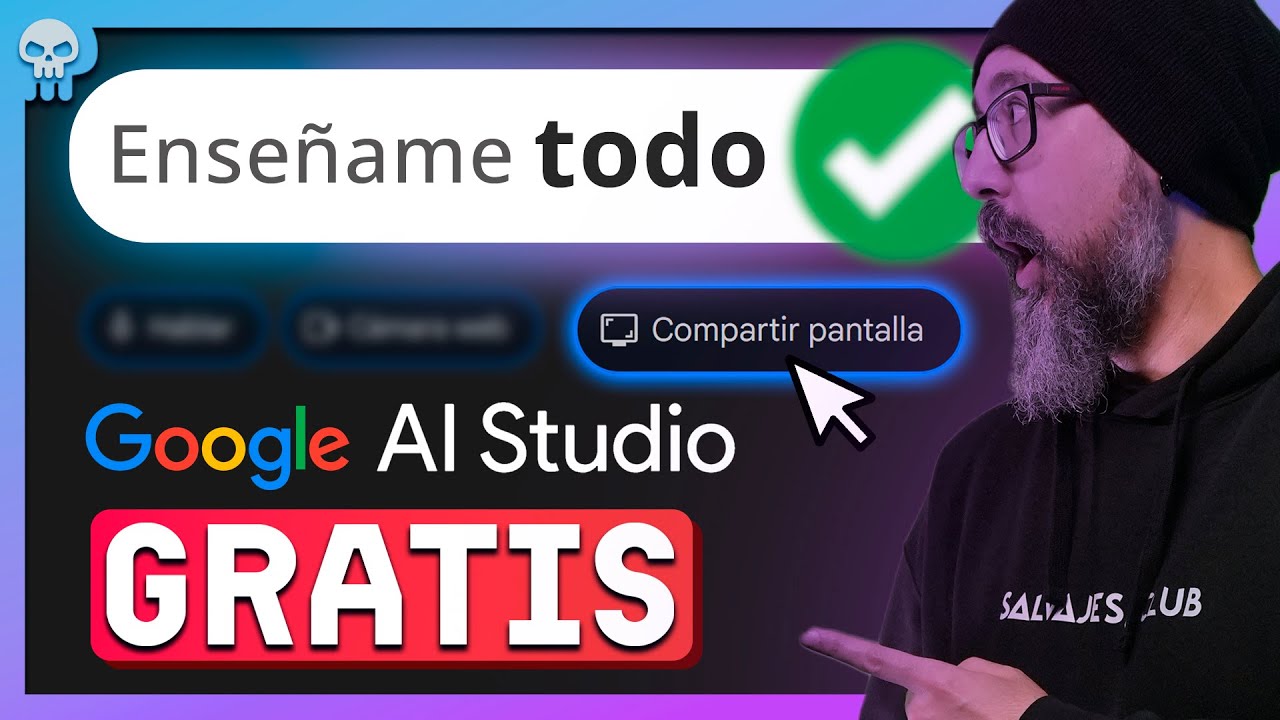 ❌ ADIOS a los TUTORIALES de YouTube ❌ Google AI Studio es tu NUEVO PROFESOR GRATUITO