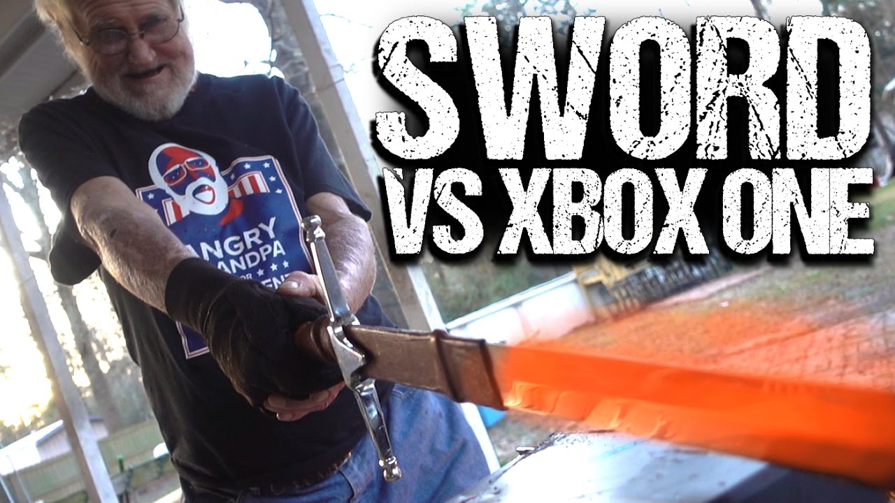 EXPERIMENT 1000 Degree SWORD VS XBOX ONE!
