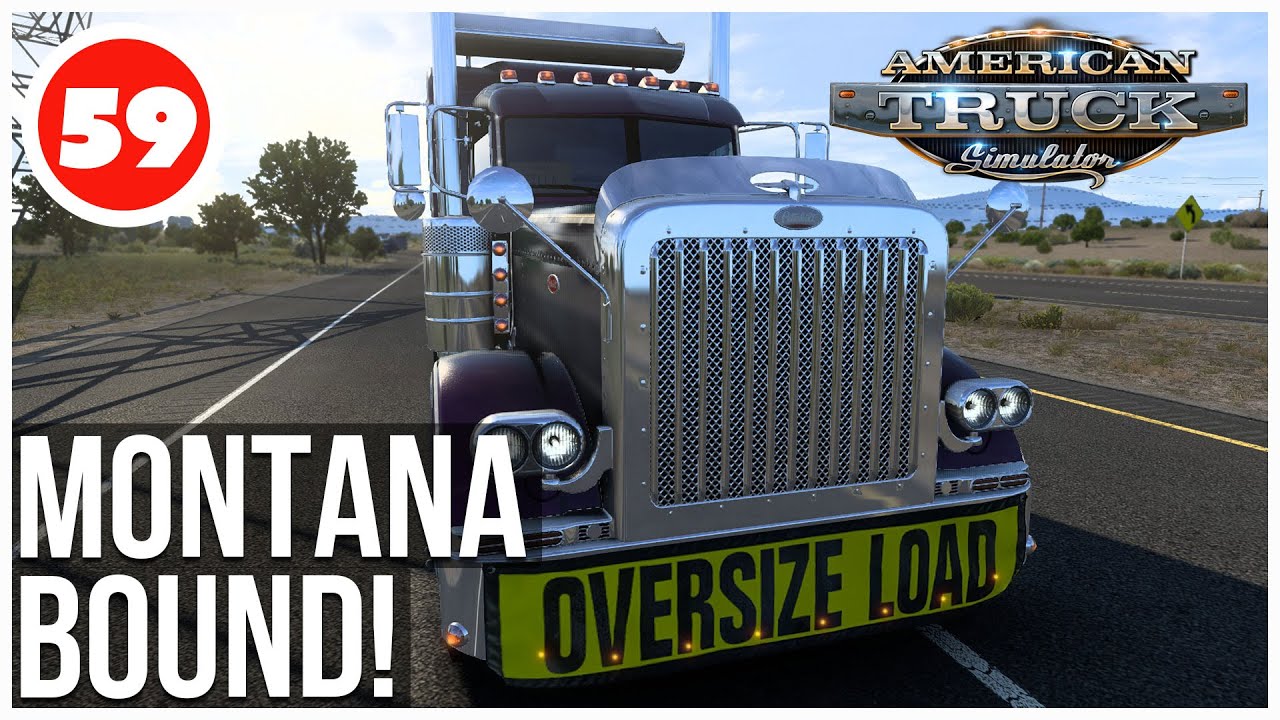 ATS | Montana Bound | Карьера в American Truck Simulator | Эпизод 59 | Достижения Montana DLC