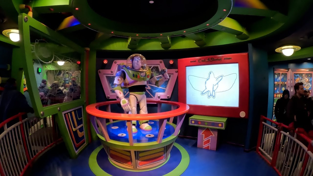 Disneyland Memories: 2024 | Buzz Lightyear Astro Blasters | Queue & Ride | 02/04/24