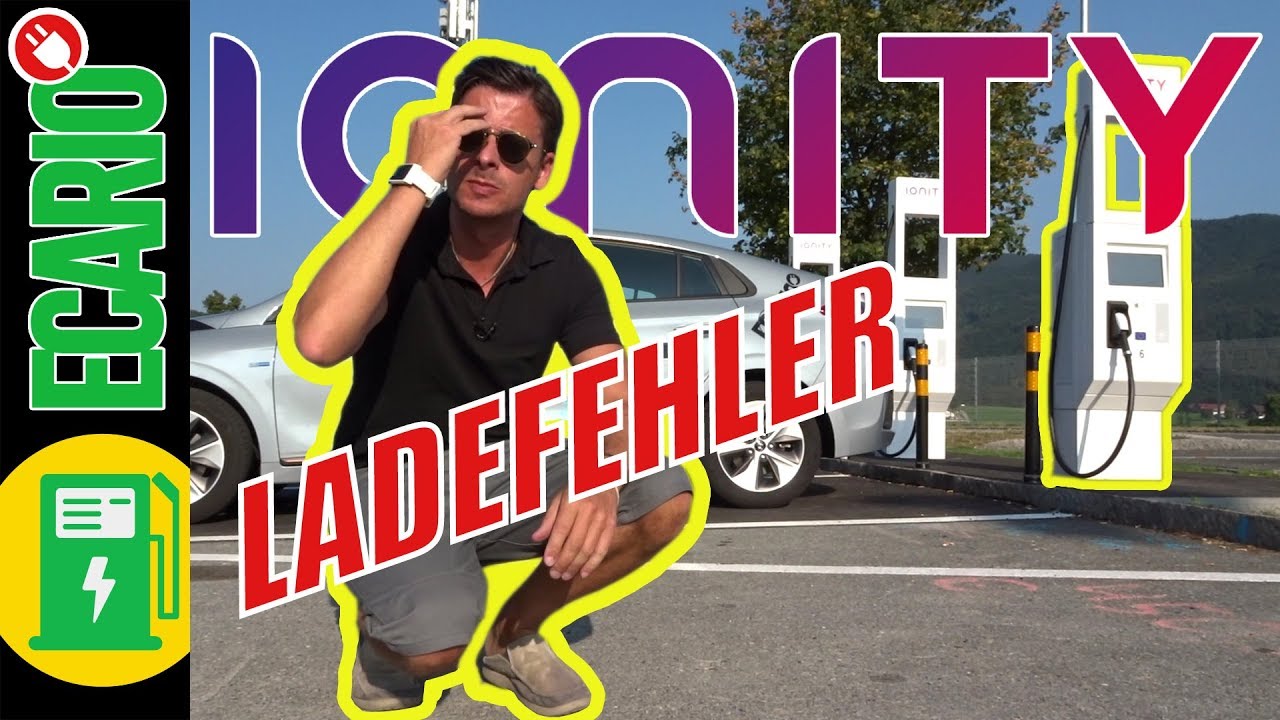 LADEFEHLER ⚡ am 350kW IONITY HPC-Lader - Test IONIQ und e-Golf - Elektromobilit&auml;t next level