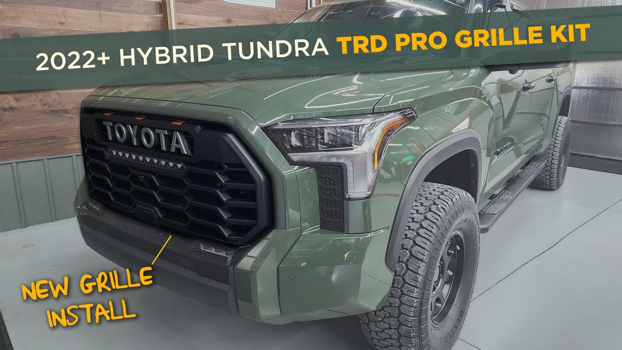 New Toyota Tundra Trd Pro Grille Install - Rave Off Road How To
