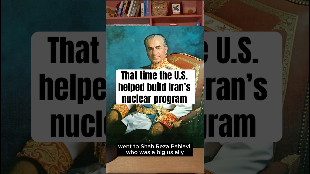 That time the U.S. helped build Iran&rsquo;s nuclear program