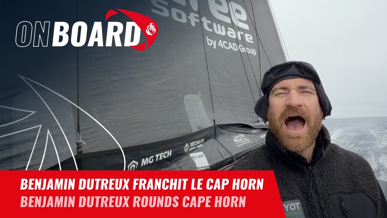 Benjamin Dutreux franchit le cap Horn | Vendée Globe 2024